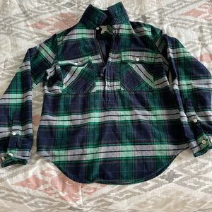 J Crew Plaid Pullover